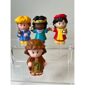 Fisher-Price Christmas Nativity Replacement Joseph and 3 Wise Man 2013